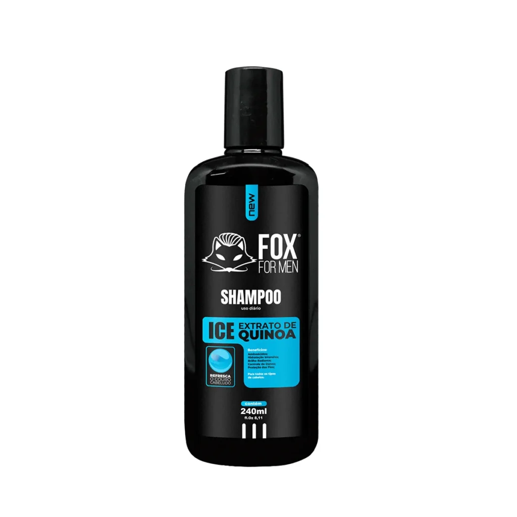 Shampoo Ice Mentolado Fox For Men 240 ml