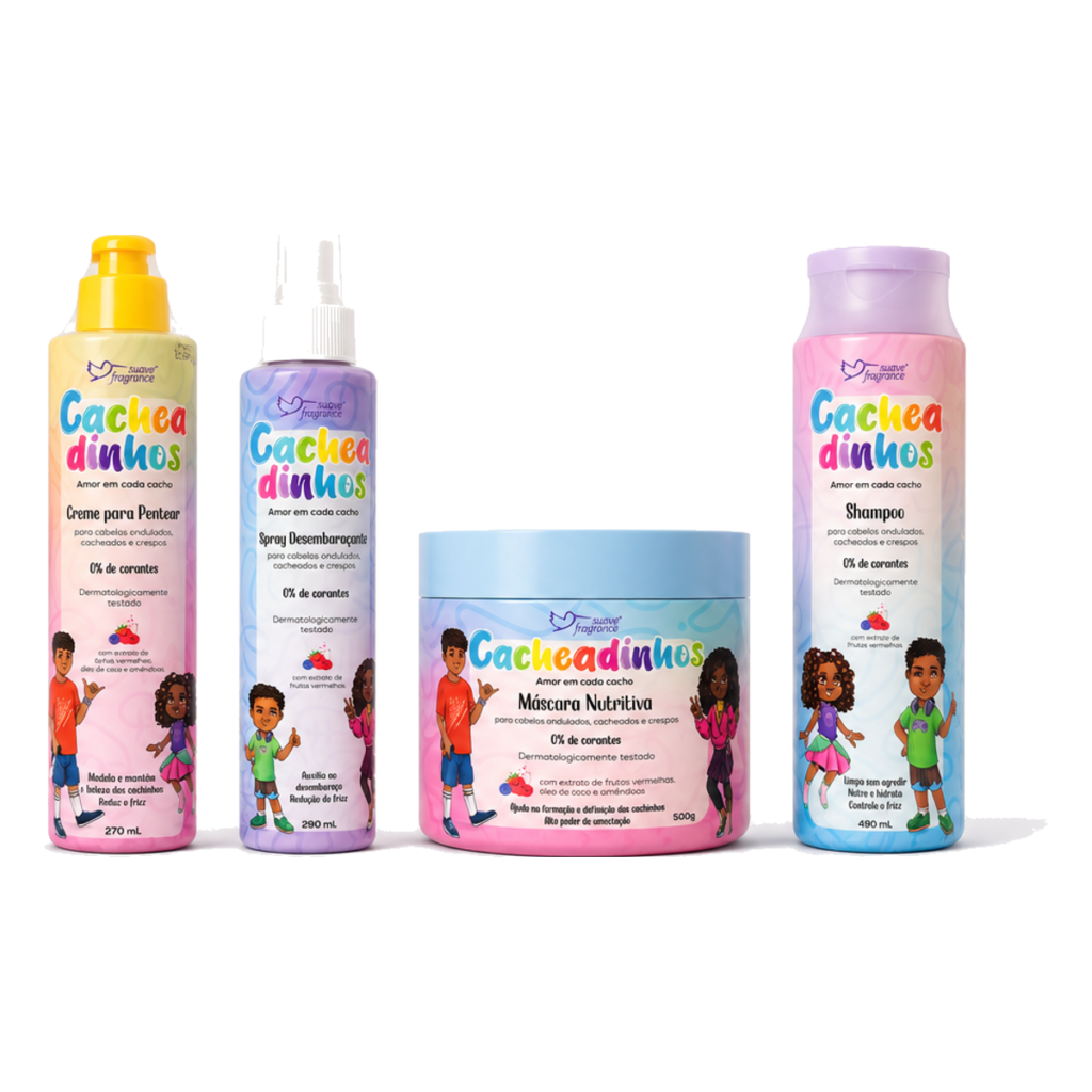 Kit Infantil Home Care — Cacheados