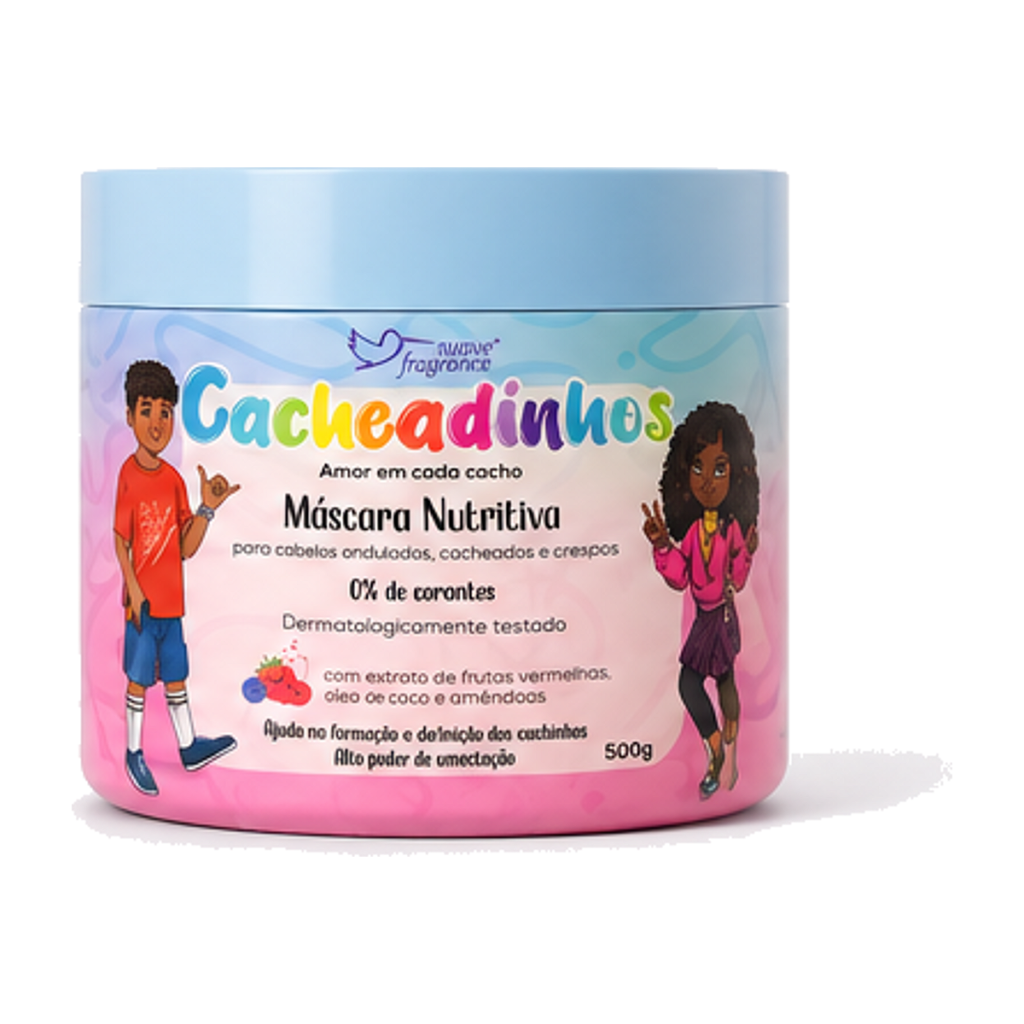 Máscara Nutritiva Cacheadinhos Suave Fragrance 500 g