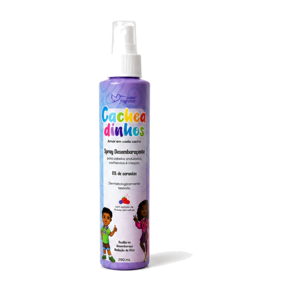 Spray Desembaraçante Cacheadinhos Suave Fragrance 290 ml