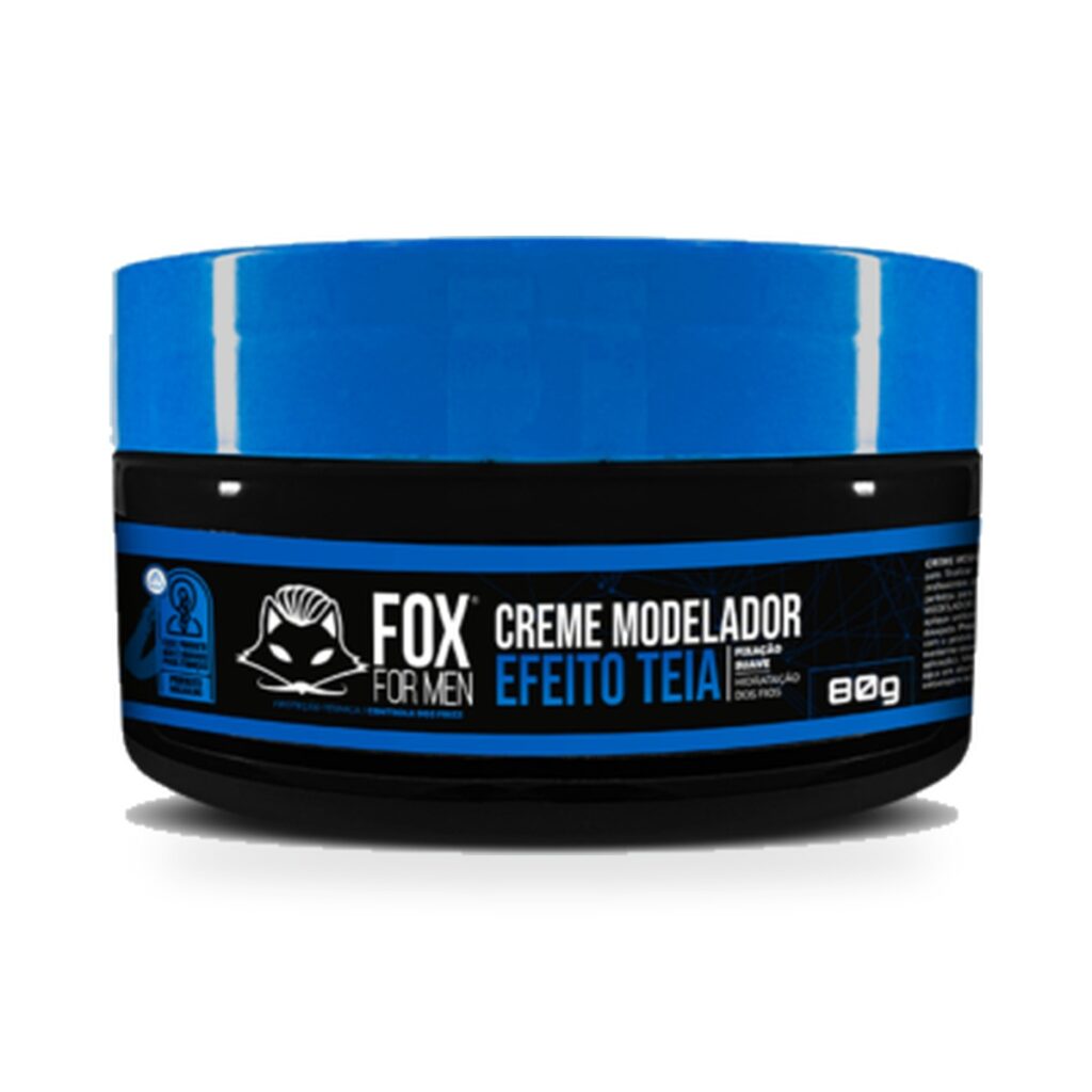 Creme Modelador Efeito Teia Fox For Men 80g
