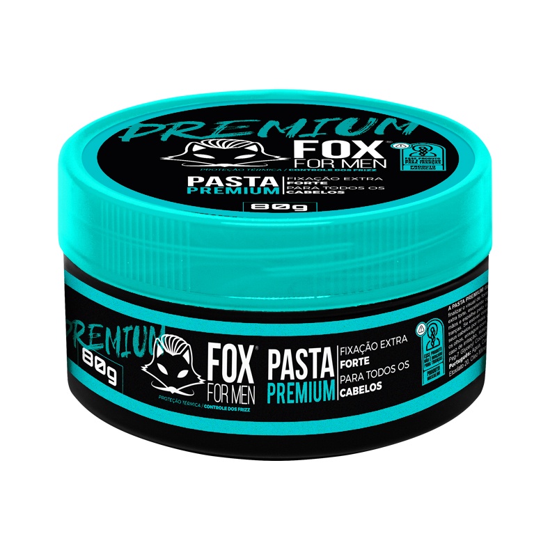 Pomada modeladora Fox For Men Pasta Premium 80g
