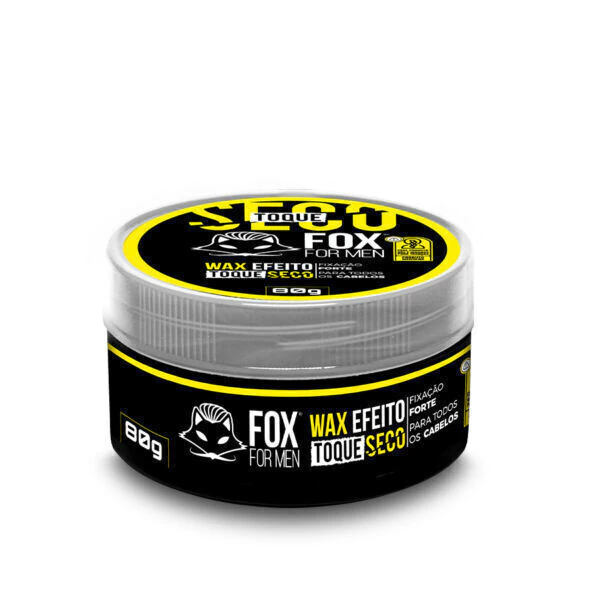 Cera modeladora Fox For Men Wax Toque Seco 80g