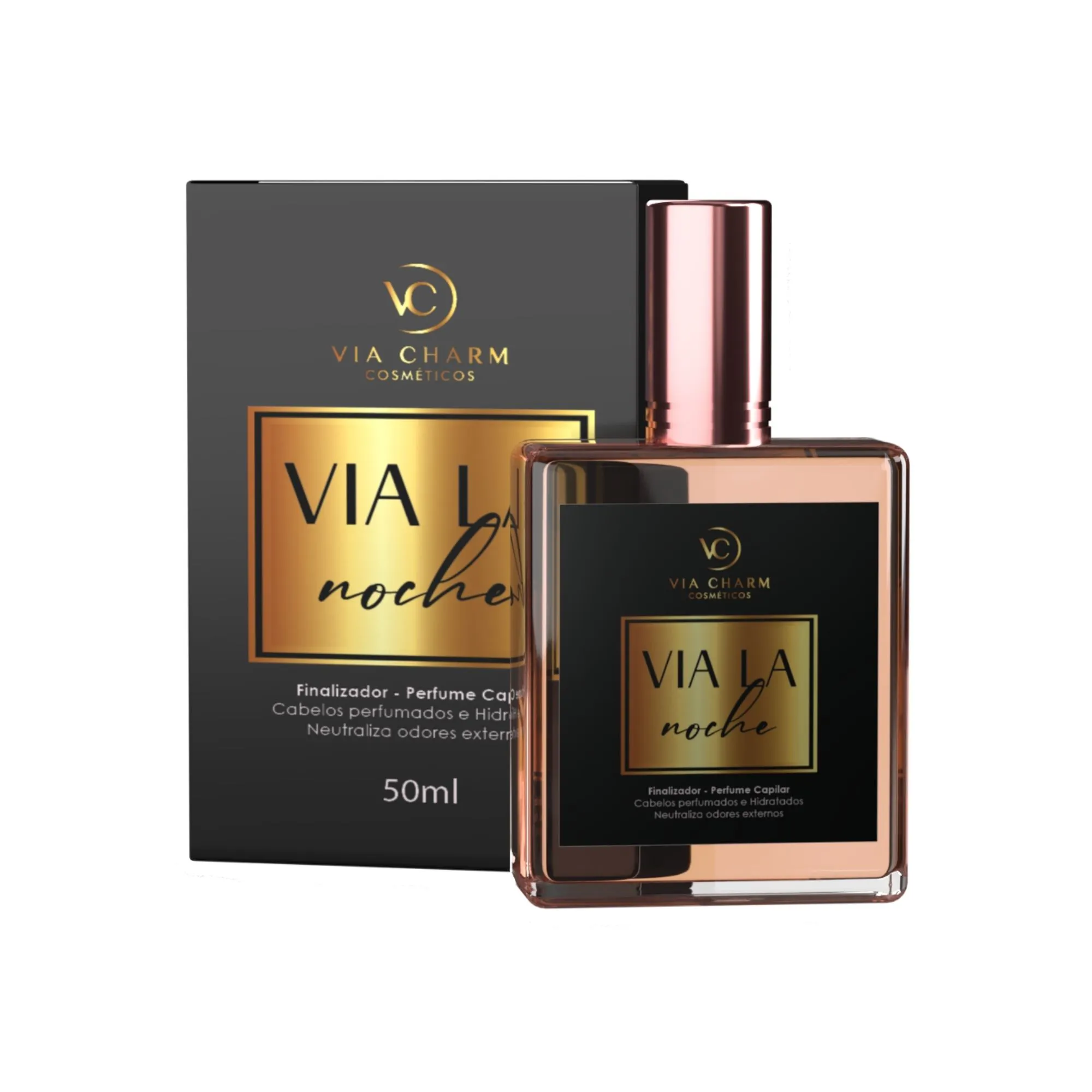 Perfume Capilar Via Charm 50 ml — Via La Vié ou Via La Noche - Imagem 2