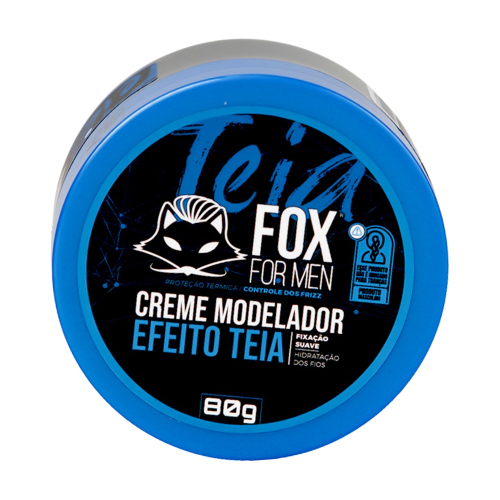 Creme Modelador Efeito Teia Fox For Men 80g - Imagem 2